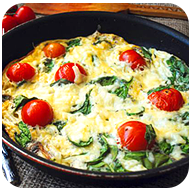Ovos à Italiana com Tomate