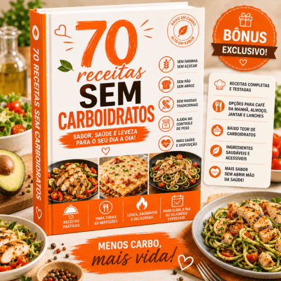 70 Receitas Sem Carboidratos