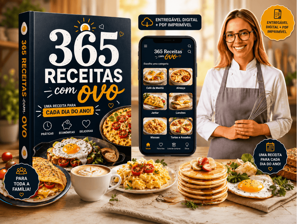 Receitas com Ovo