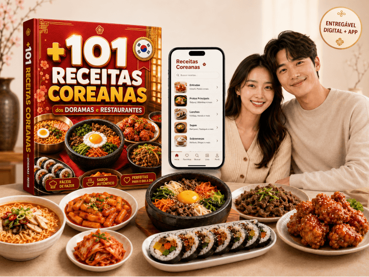 Banner Receitas Coreanas