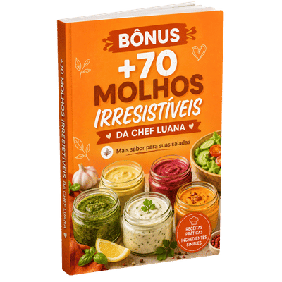 +70 Molhos Irresistíveis da Receitas da Chef