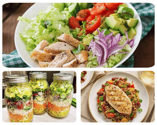 Salada fitness no pote 1