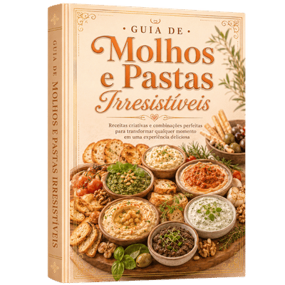 Guia de Molhos e Pastas Irresistíveis