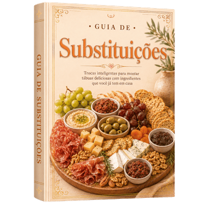 Guia de Substituições para tábuas e petiscos