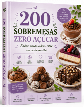 200 Sobremesas Zero Açúcar